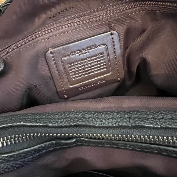 Coach Dalton 31 black tote with gunmetal hardware - Picture 11 of 13